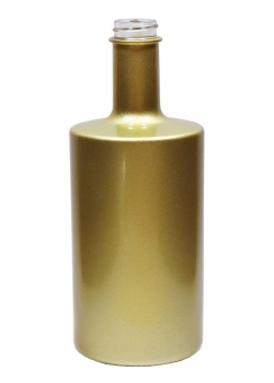Viva 500ml gold glänzend, Mündung  GPI28  Lieferung ohne Verschluss, bei Bedarf bitte separat bestellen.